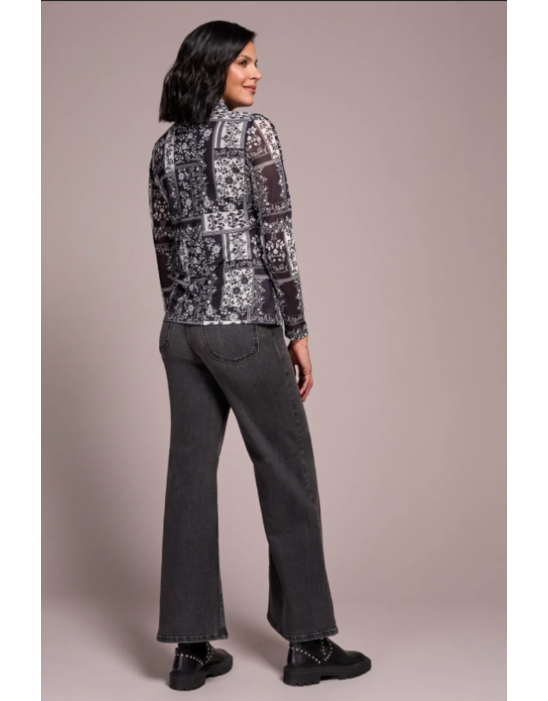 TRIBAL BROOKE HUGGING PALAZZO DENIM