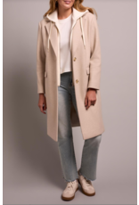 TRIBAL TRENCH COAT w/FOOLER  HOOD