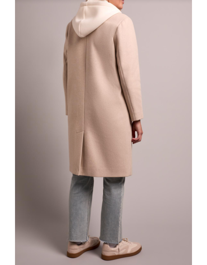 TRIBAL TRENCH COAT w/FOOLER  HOOD