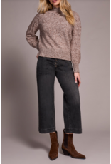 TRIBAL L/S MOCK NECK SWEATER