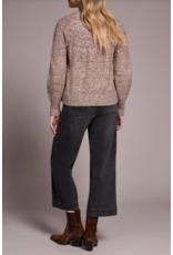 TRIBAL L/S MOCK NECK SWEATER