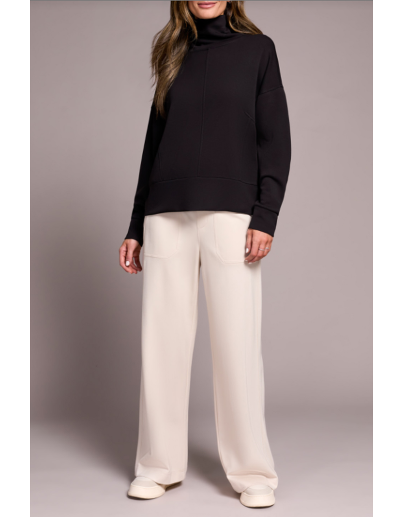 TRIBAL L/S FUNNEL NECK SWEATER