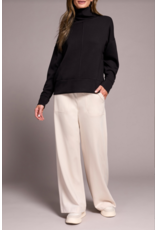 TRIBAL L/S FUNNEL NECK SWEATER