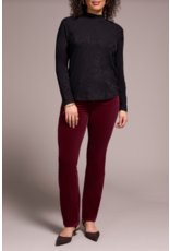 TRIBAL L/S MOCK NECK W. DETAIL