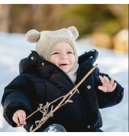CALI KIDS TEDDY LINED BEAR BALACLAVA