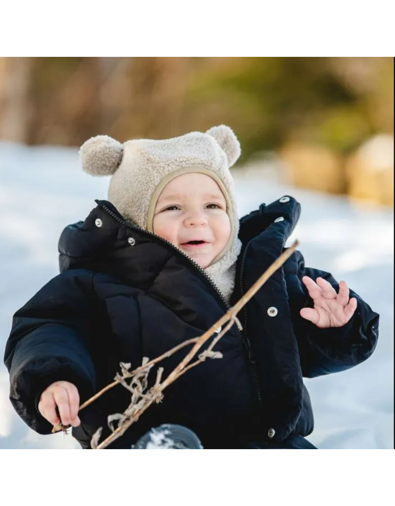 CALI KIDS TEDDY LINED BEAR BALACLAVA