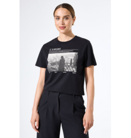 GRAPHIC TEE L'AMORE BLACK