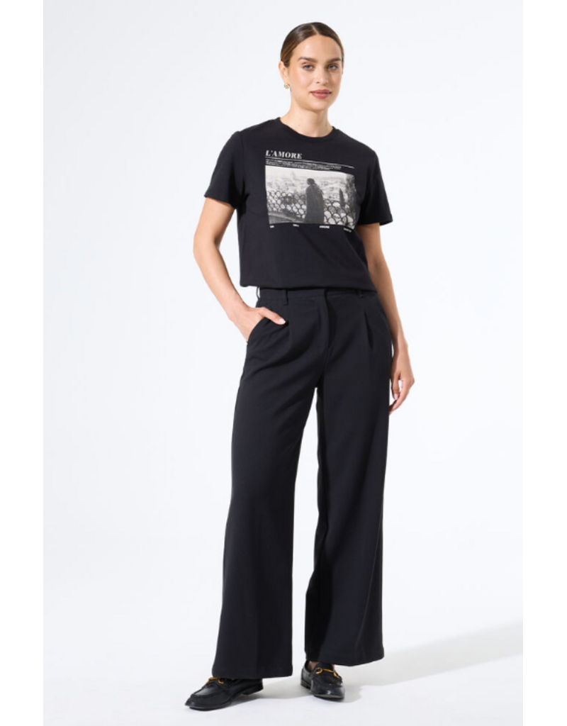 GRAPHIC TEE L'AMORE BLACK