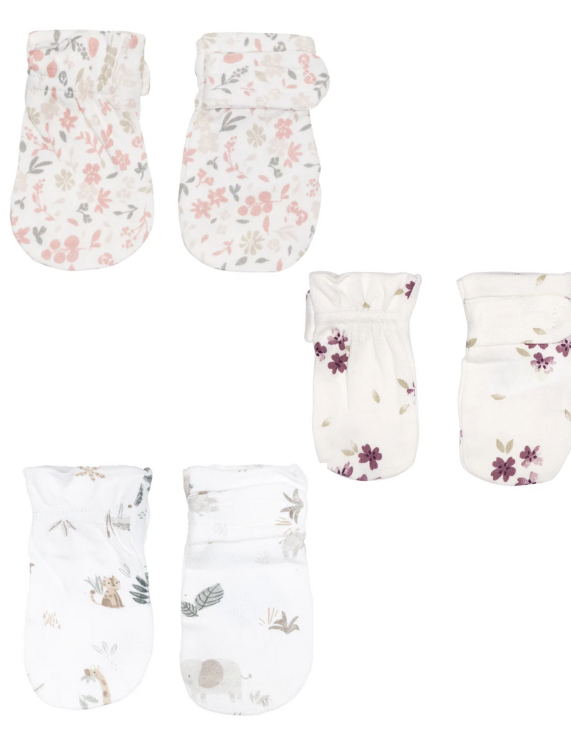 PERLIM PINPIN BAMBOO SCRATCH MITTINS