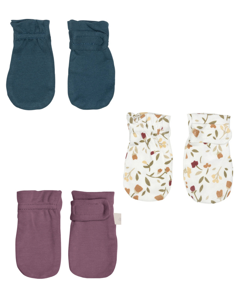 PERLIM PINPIN BAMBOO SCRATCH MITTINS