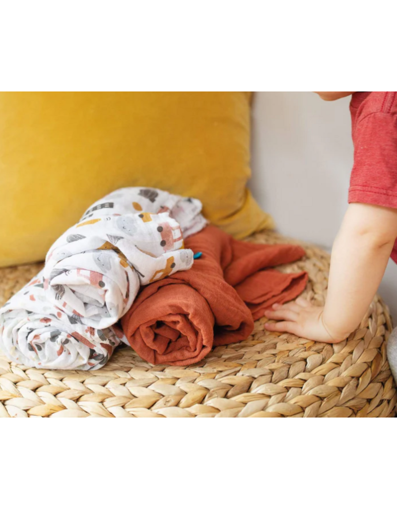 PERLIM PINPIN COTTON MUSLIM BLANKETS - 48X48