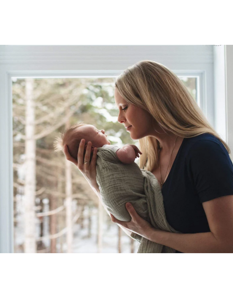 PERLIM PINPIN COTTON MUSLIM BLANKETS - 48X48