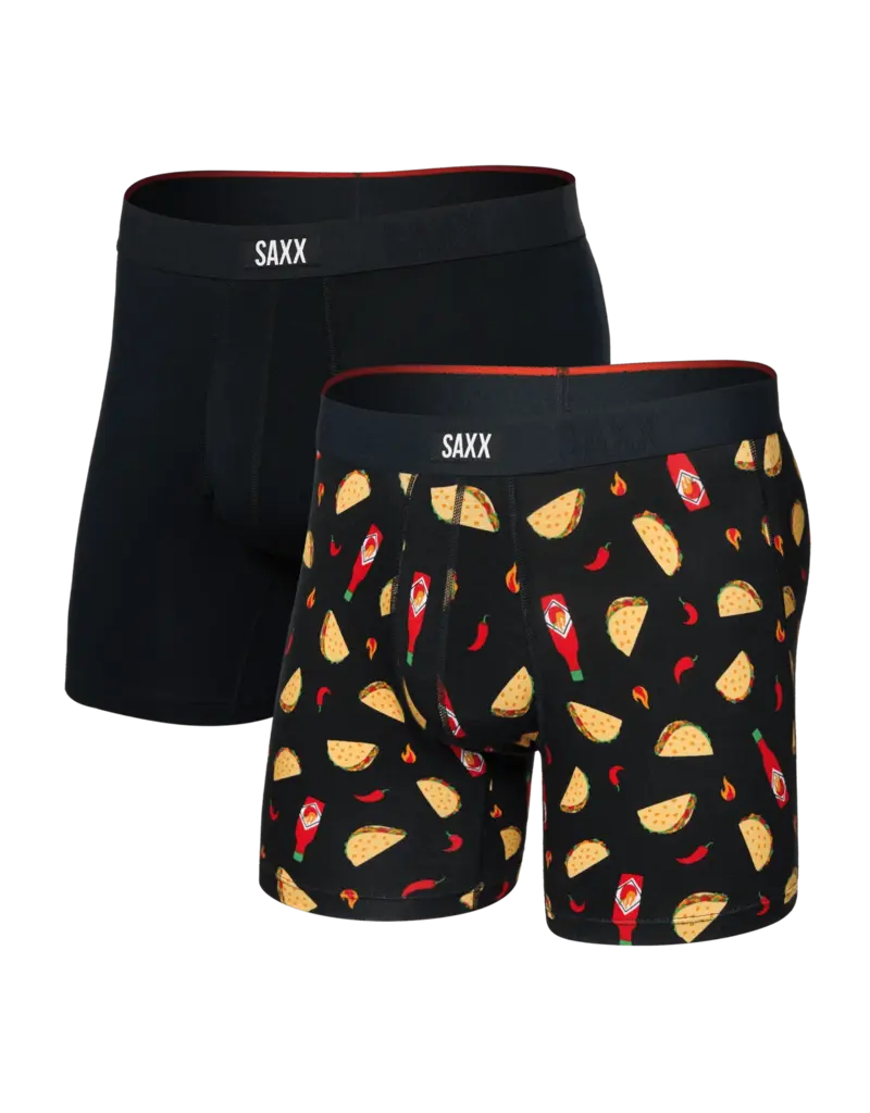 VIBE XTRA SOFT COMFORT - BOXER BRIEF 6" - 2PK