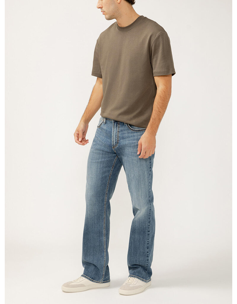 SILVER JEANS ZAC COTTON JEAN - NEW WAVE - 32 LEG