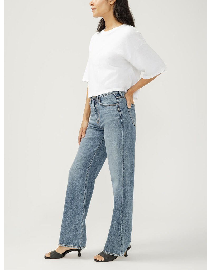 SILVER JEANS HIGHLY DESIRABLE TROUSER -  31 LEG - COTTON BLND