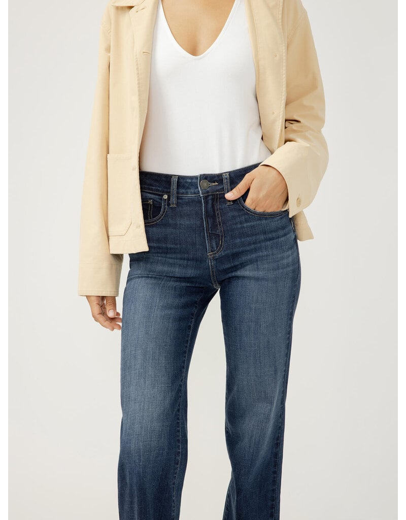 SILVER JEANS AVERY TROUSER - 31 LEG - COTTON BLND