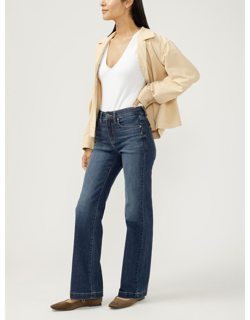 SILVER JEANS AVERY TROUSER - 31 LEG - COTTON BLND