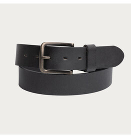SILVER JEANS LEATHER STRAP W. STITCH DETAIL BELT