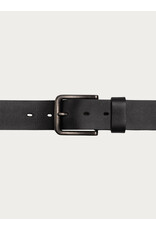 SILVER JEANS LEATHER STRAP W. STITCH DETAIL BELT