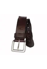 SILVER JEANS LEATHER BELT W. STUD - 38MM