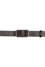 SILVER JEANS LEATHER FLORAL BELT - 25MM