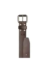 SILVER JEANS LEATHER RIV & ROLL BELT - 38MM