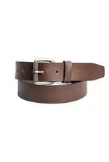 SILVER JEANS LEATHER RIV & ROLL BELT - 38MM