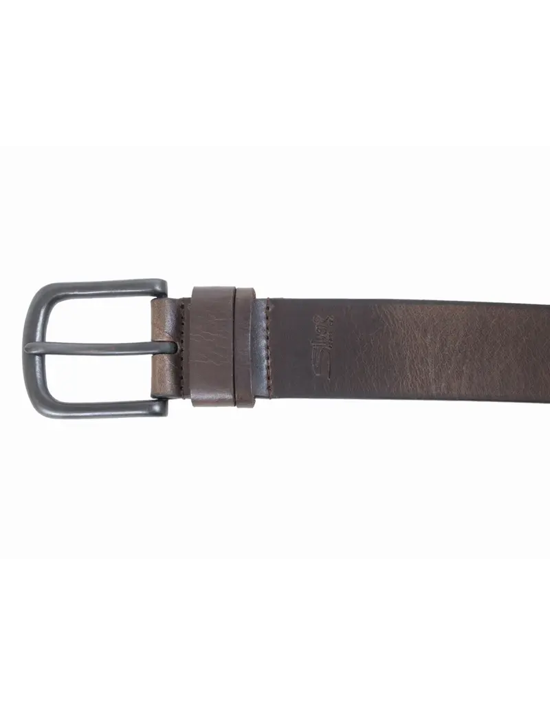 SILVER JEANS LEATHER STRAP/SPLIT LOOP BELT - 38MM