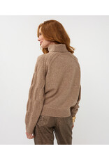 RIBBED OATMEAL SWEATER