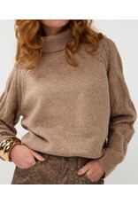 RIBBED OATMEAL SWEATER