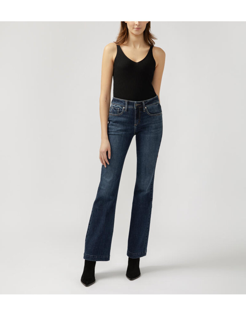 SILVER JEANS SUKI BOOTCUT JEAN - INDIGO -  33" LEG