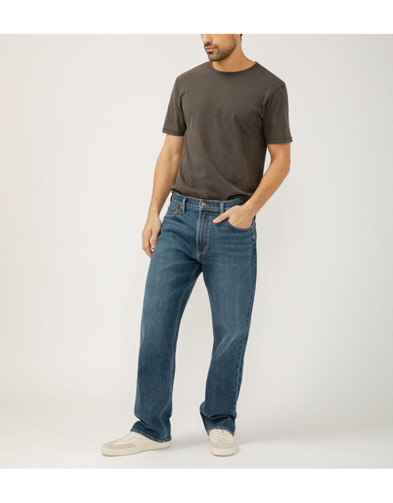 SILVER JEANS RELAXED STRAIGHT JEAN - ROCKY - 32" LEG