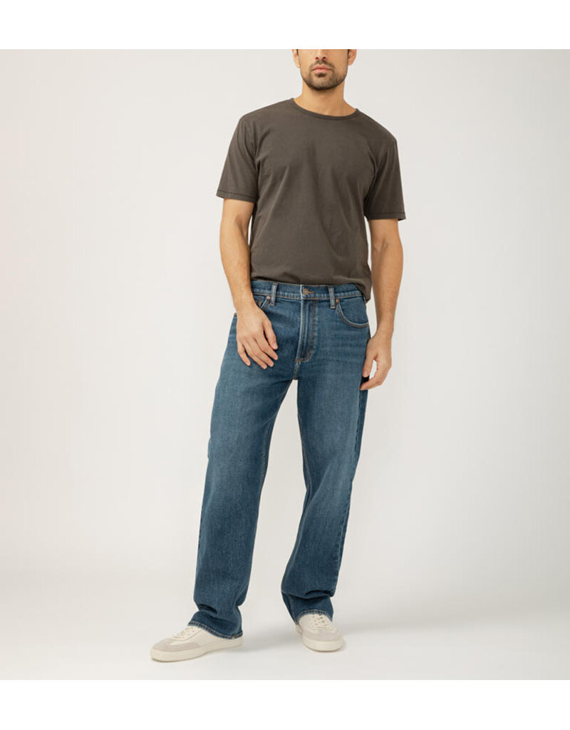 SILVER JEANS RELAXED STRAIGHT JEAN - ROCKY - 32" LEG