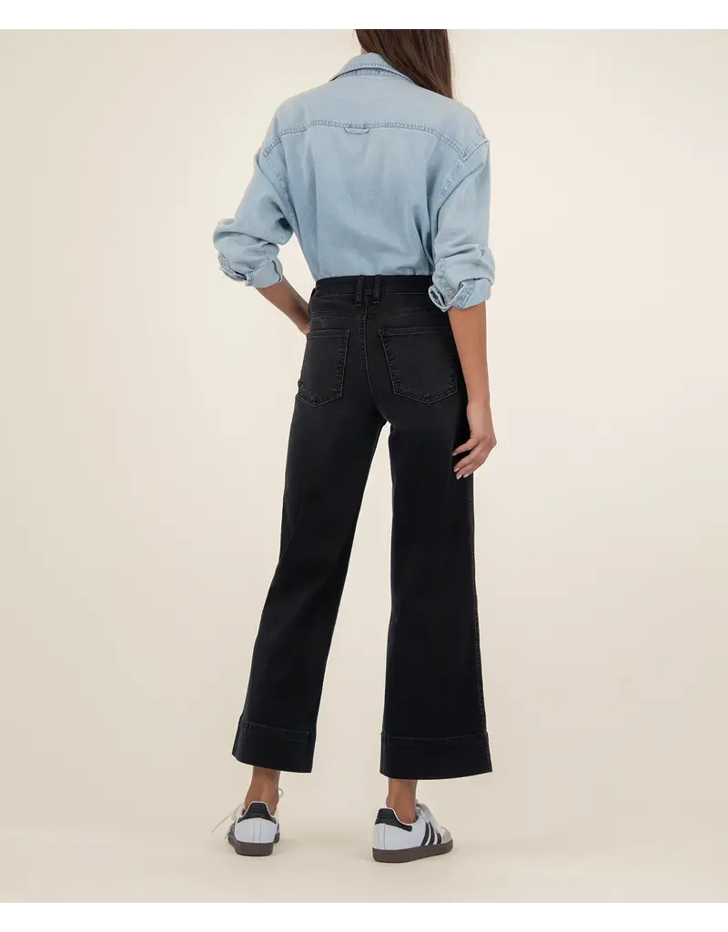 KUT MEG HIGH RISE WITH GLITTERING WASH