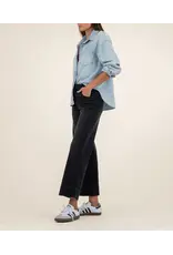 KUT MEG HIGH RISE WITH GLITTERING WASH