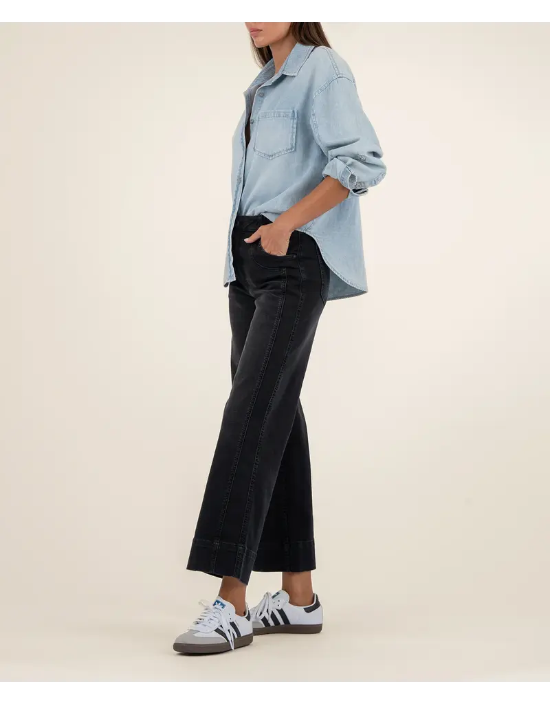 KUT MEG HIGH RISE WITH GLITTERING WASH