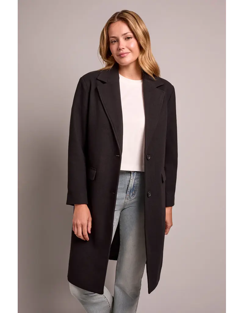 TRIBAL TRENCH COAT w/FOOLER  HOOD