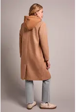 TRIBAL TRENCH COAT w/FOOLER  HOOD