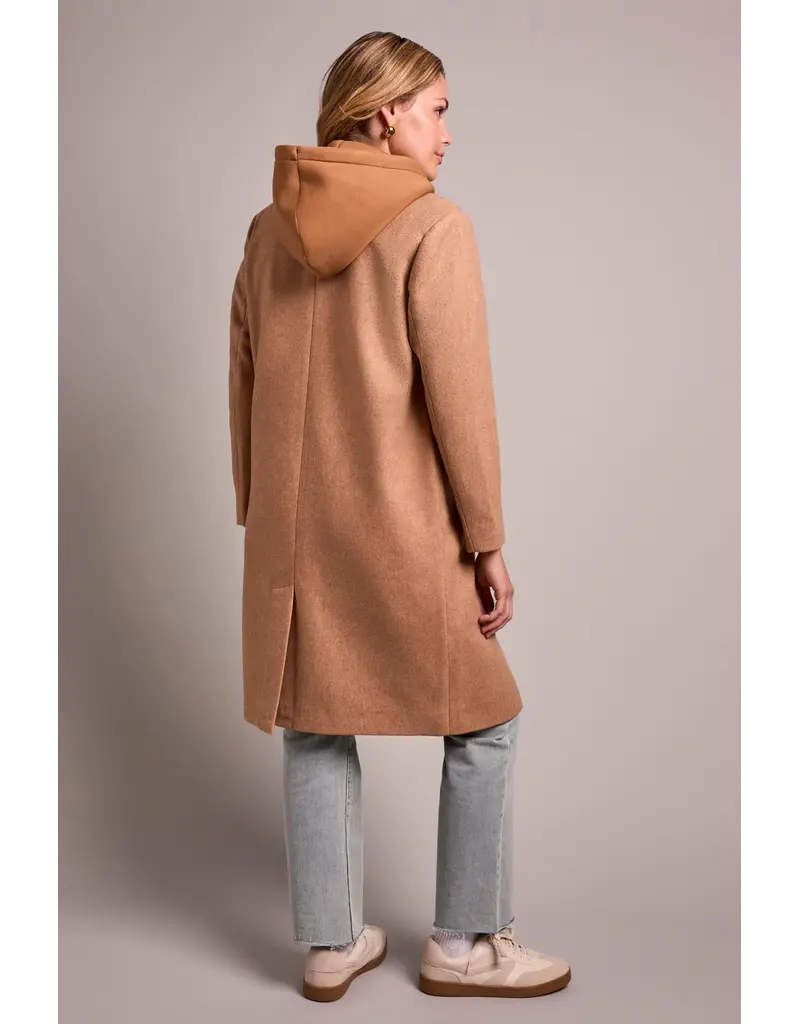 TRIBAL TRENCH COAT w/FOOLER  HOOD