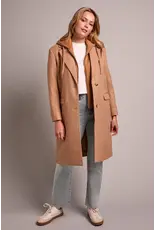 TRIBAL TRENCH COAT w/FOOLER  HOOD