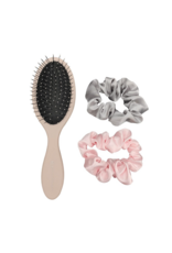 DETANGLING BRUSH W. SCRUNCHIE