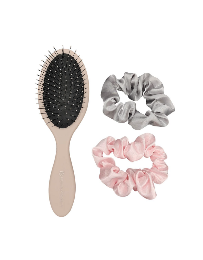 DETANGLING BRUSH W. SCRUNCHIE