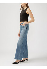 SILVER JEANS SUKI WIDE LEG JEAN 31" LEG  INDIGO