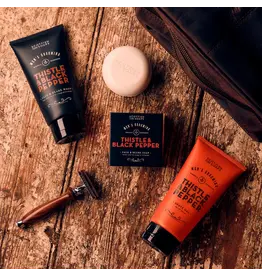 SCOTTISH FINE SOAPS SCOTTISH FINE SOAPS  THISTLE BLACK PEPPER SHAVE GEL