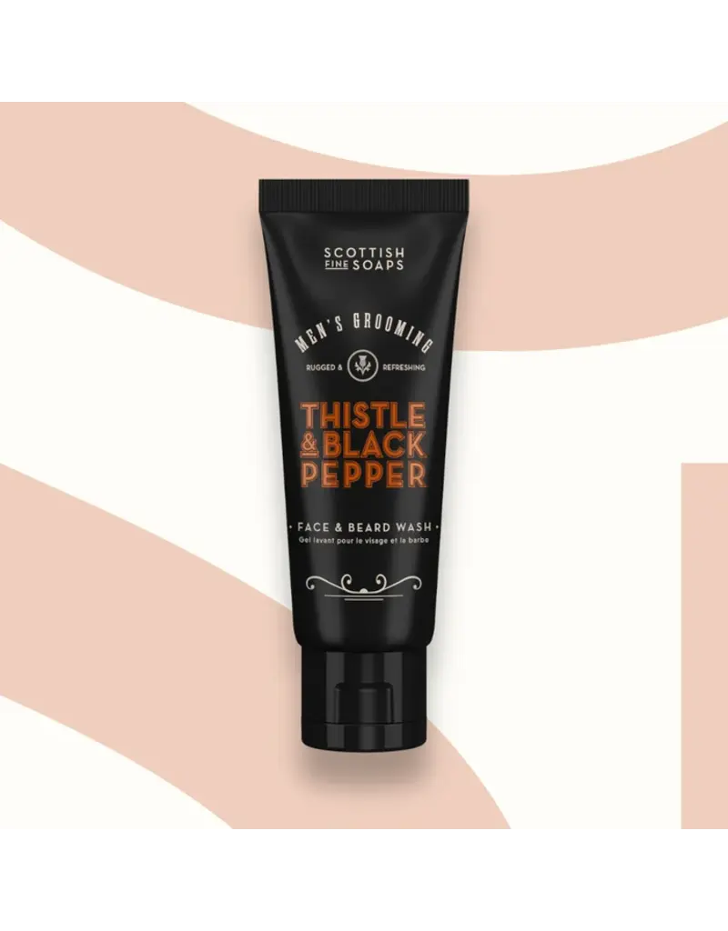 SCOTTISH FINE SOAPS SCOTTISH FINE SOAPS THISTLE BLACK PEPER FACE/BEARD WASH