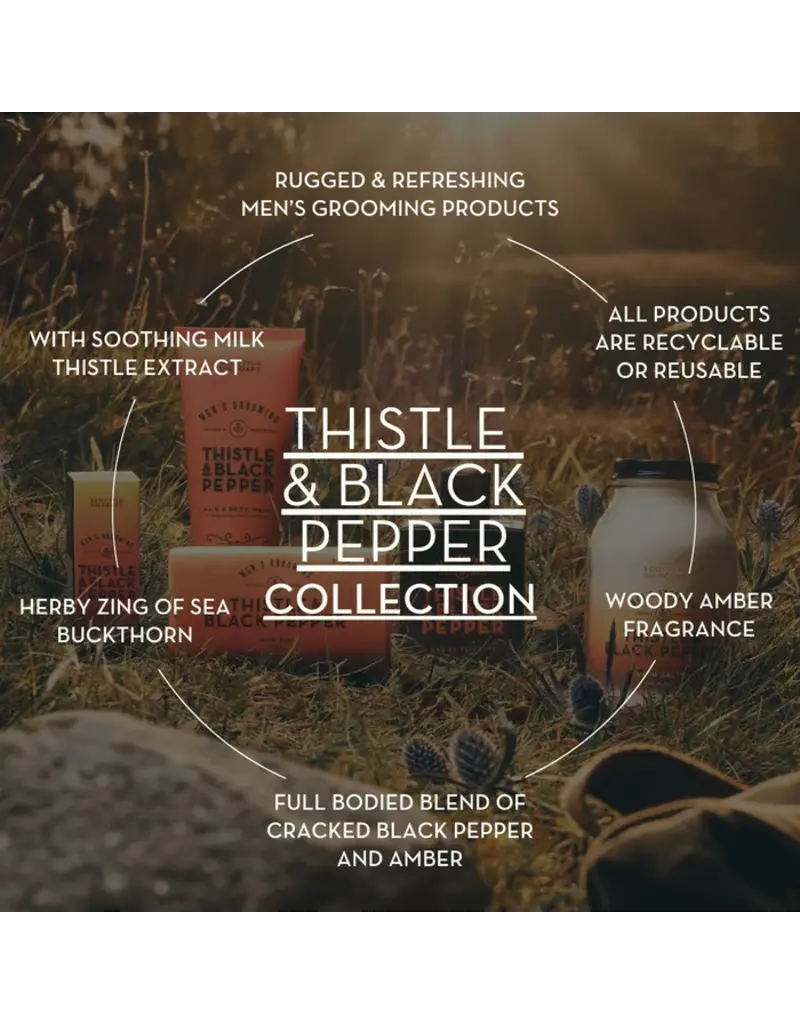 SCOTTISH FINE SOAPS SCOTTISH FINE SOAPS THISTLE BLACK PEPER SHAVE BALM