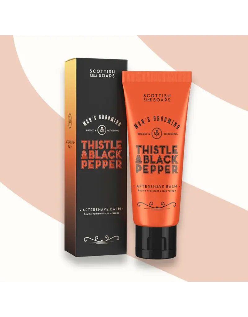 SCOTTISH FINE SOAPS SCOTTISH FINE SOAPS THISTLE BLACK PEPER SHAVE BALM