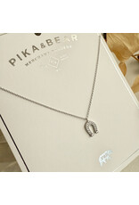PIKA & BEAR VERMEJO HORSESHOE NECKLACE