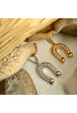 PIKA & BEAR VERMEJO HORSESHOE NECKLACE