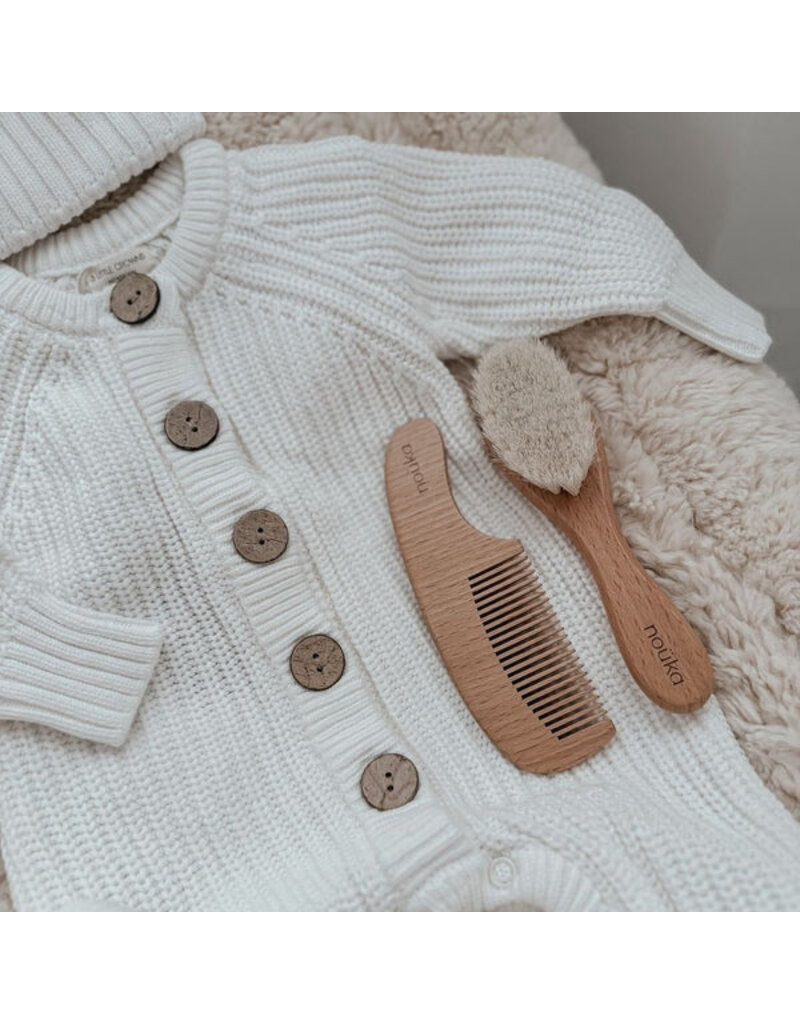 NOUKA BRUSH & COMB SET